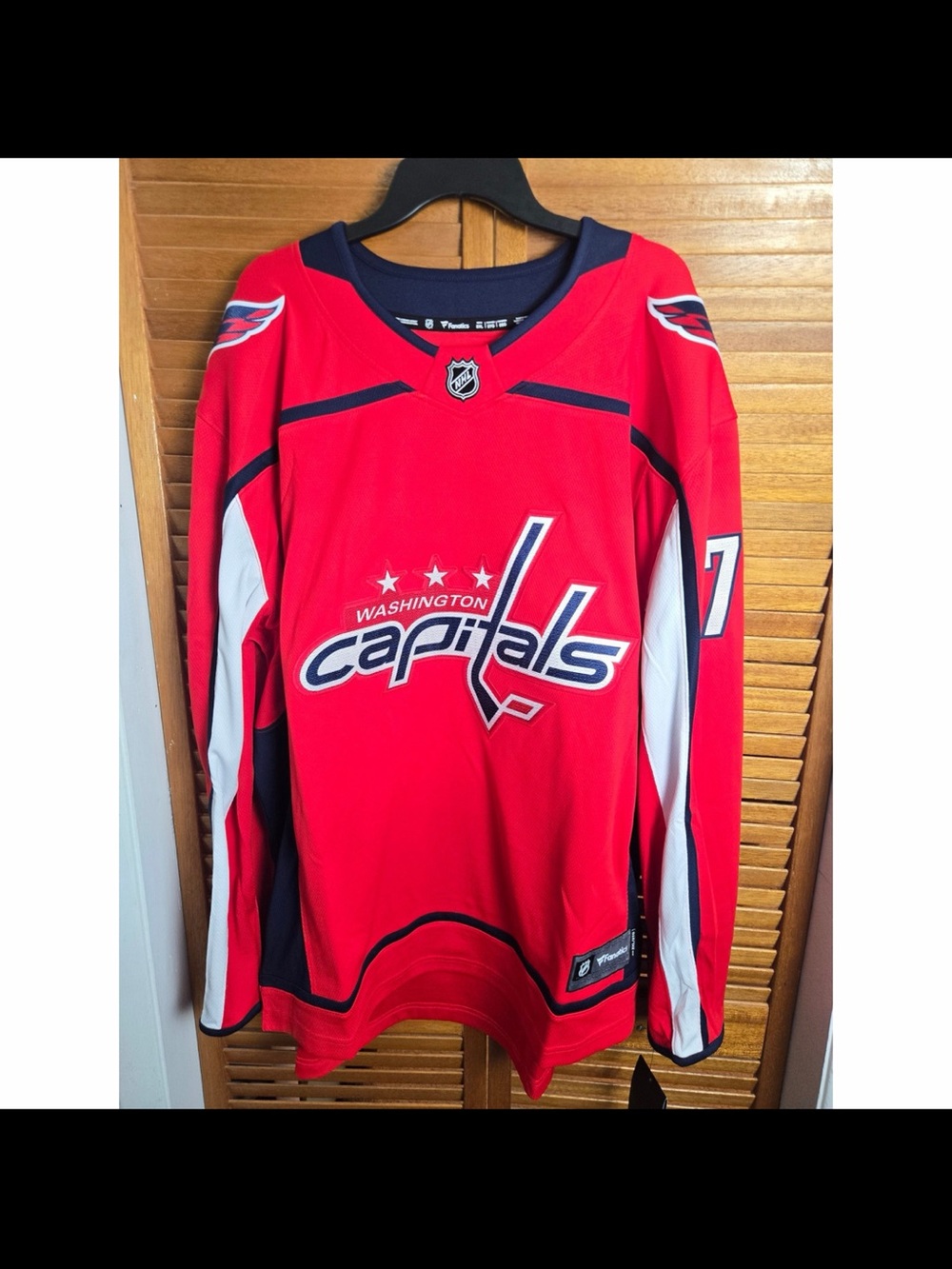 Washington Capitals Oshie Fanatics Breakaway Home Jersey Mens XL